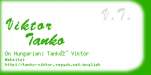 viktor tanko business card